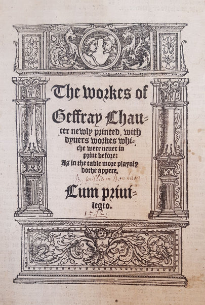 The Workes of Geffray Chaucer