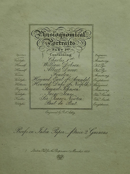 Physiognomical Portraits