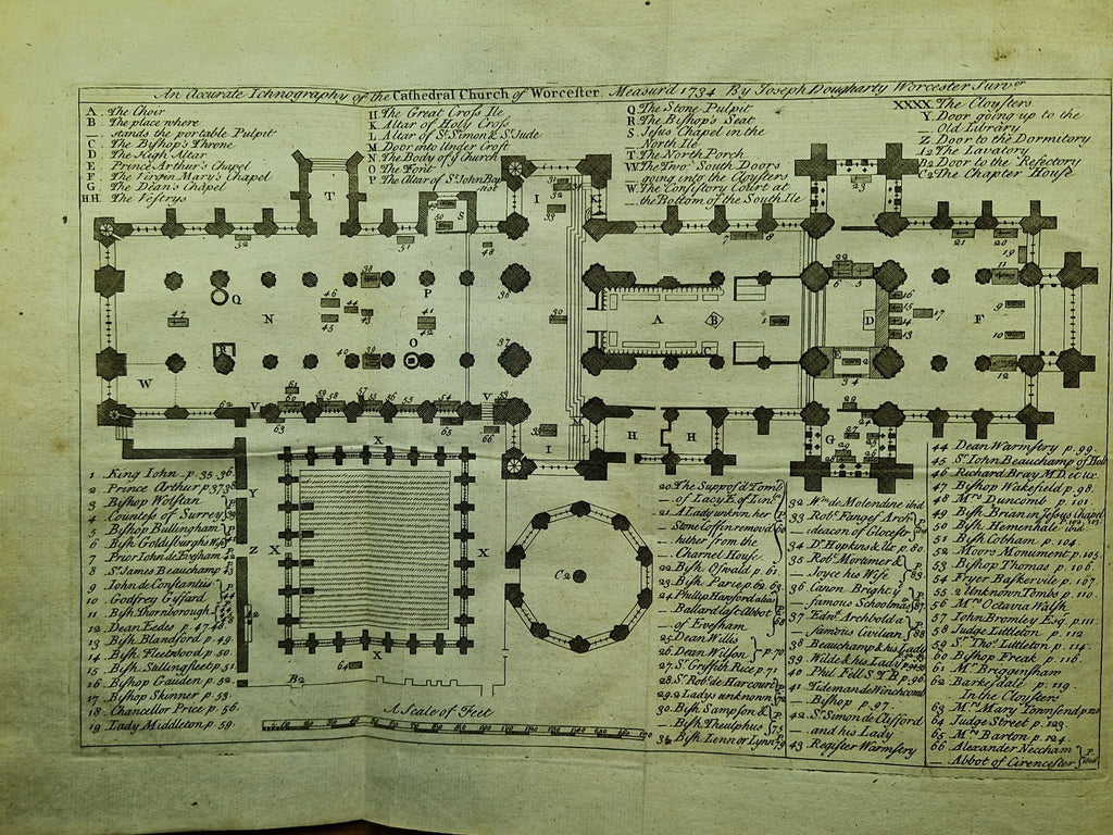A Survey of the Cathedral-Church of Worcester
