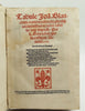 Tabule Ioa. lanchini Bononiensis cum plerisqu additionibus ac novis tabellis nup impresse per L. Gauricū Neapolit, castigate Venetijs.