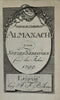 Leipziger Taschenbuch für Frauenzimmer zum Nutzen u Vergnügen für das Jahr 1799