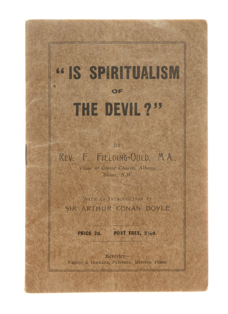 "Is Spiritualism of the Devil?"