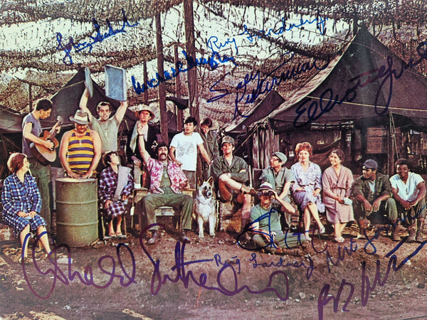 Signed Photograph of the cast of MASH