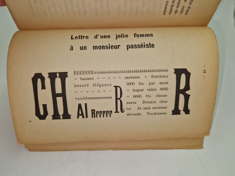 Les mots en liberté futuristes