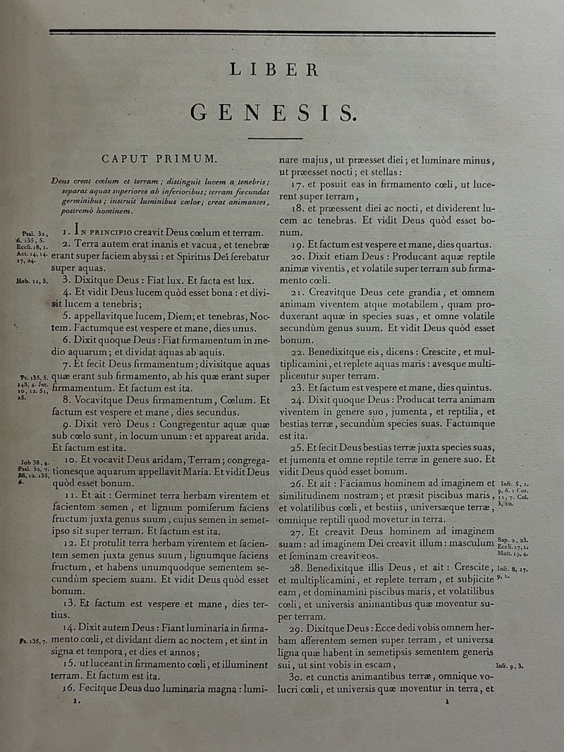 Bibliorum Sacrorum Vulgatae Versionis Editio.
