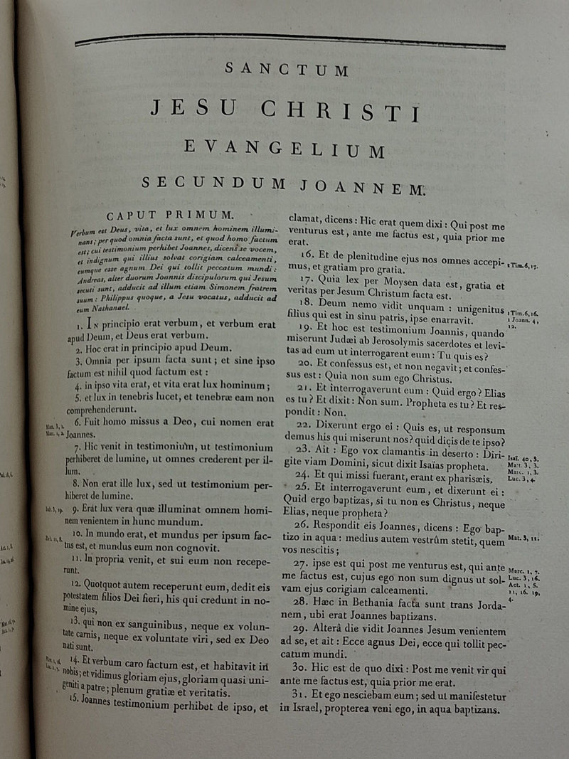 Bibliorum Sacrorum Vulgatae Versionis Editio.