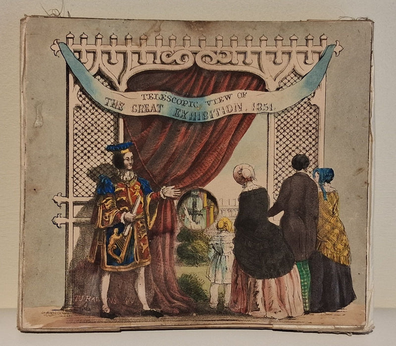 Telescopic View of the Interior of the Great Industrial Exhibition.