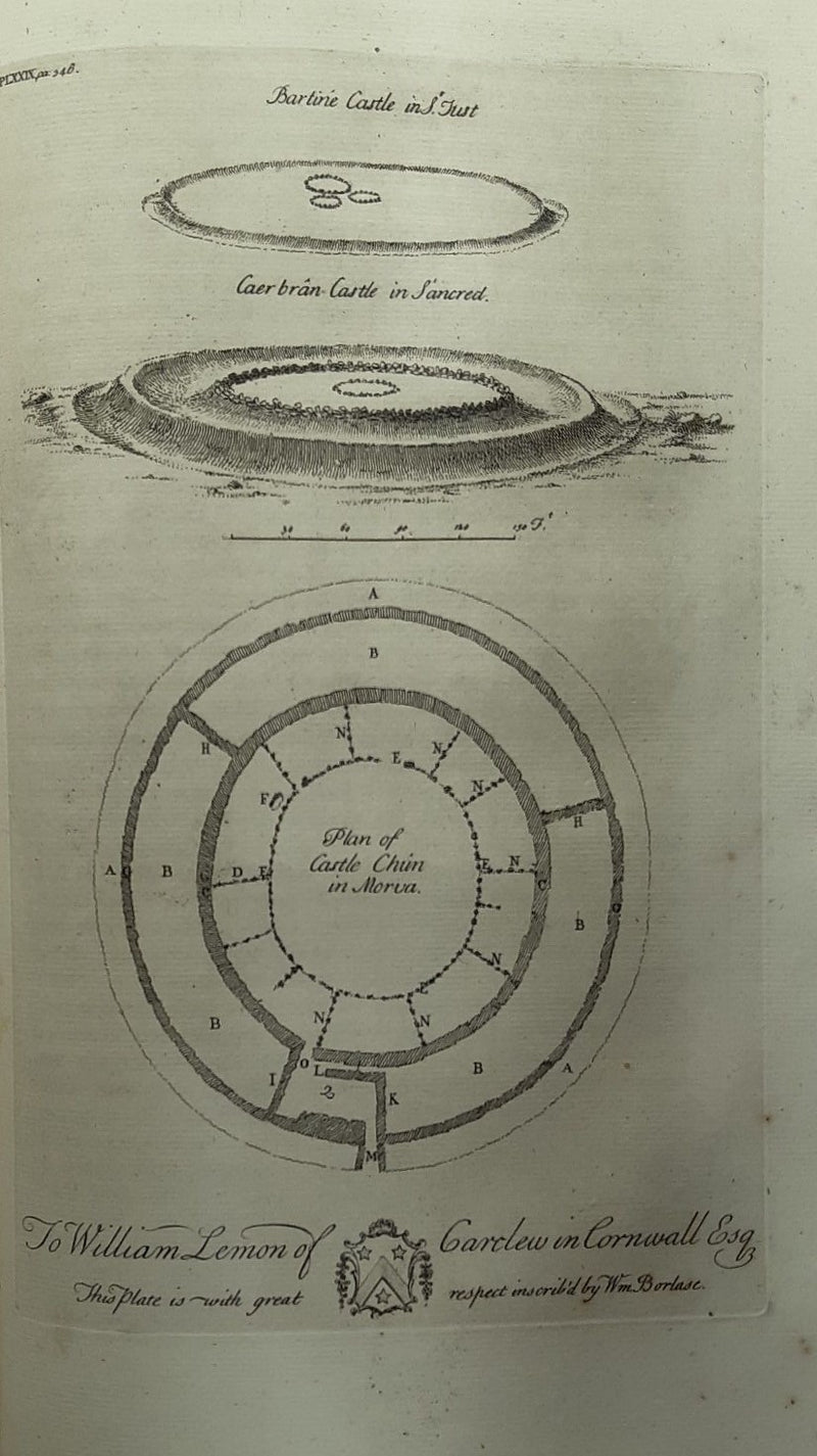 Antiquities, historical and monumental, of the county of Cornwall.