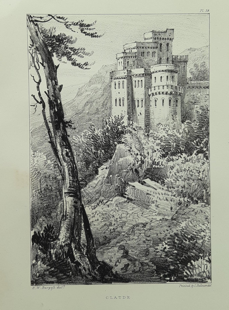 On the Landscape Architecture of the Great Painters of Italy
