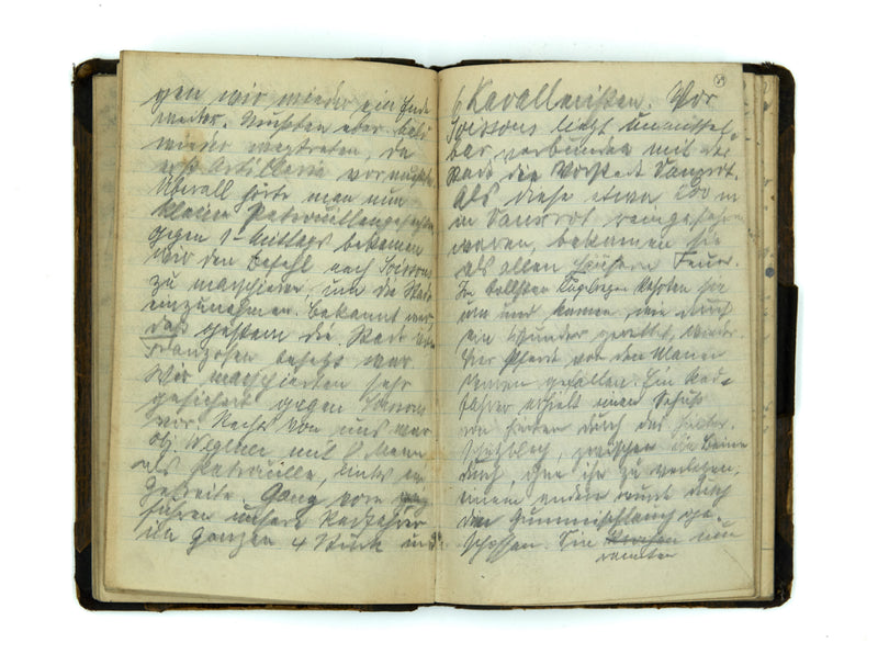 Kriegstagebuch geführt vom Oberj. W. Weckwerth