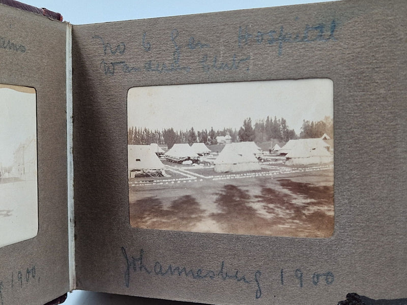 Two photograph albums recording the Boer War and its immediate aftermath
