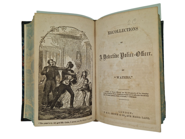 <em>Recollection of A Detective Police-Officer by "Waters".</em>