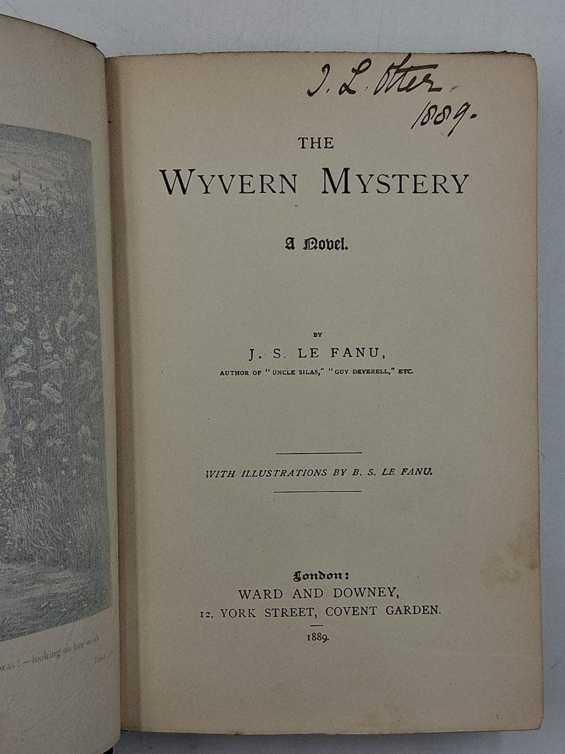 The Wyvern Mystery. A Novel.