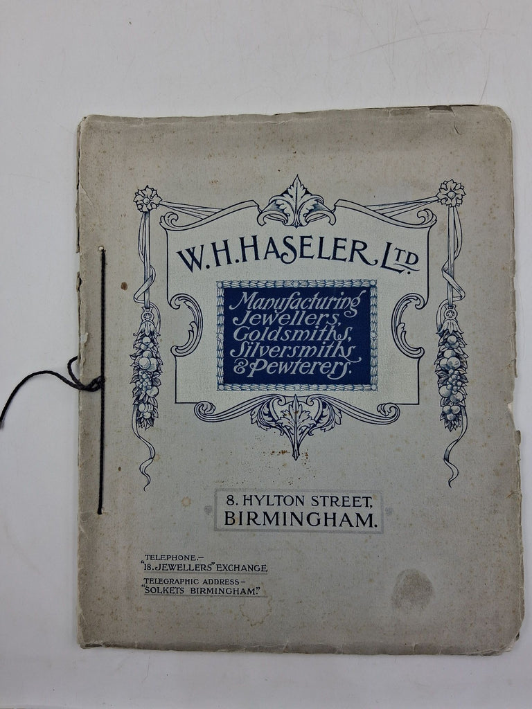 Manufacturing Jewellers, Goldsmiths, Silversmiths & Pewterers. [Trade Catalogue]