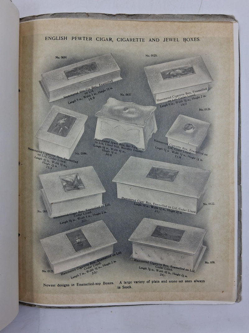 Manufacturing Jewellers, Goldsmiths, Silversmiths & Pewterers. [Trade Catalogue]