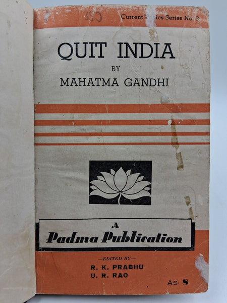 Quit India.