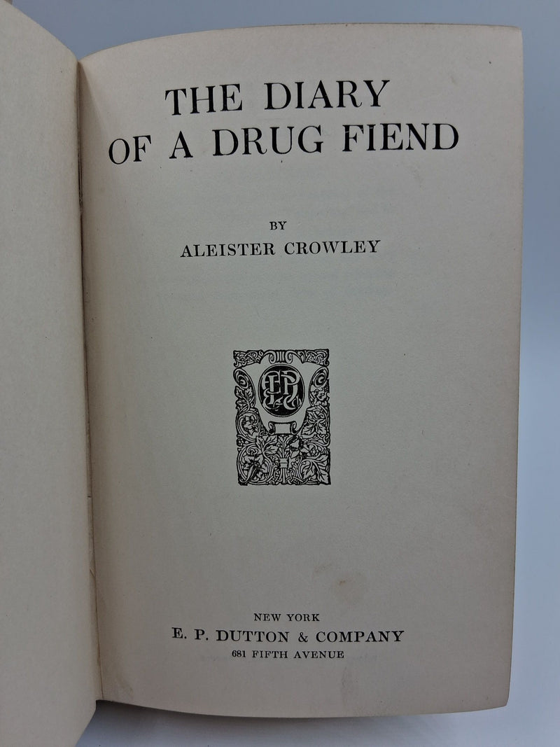 The Diary of a Drug Fiend