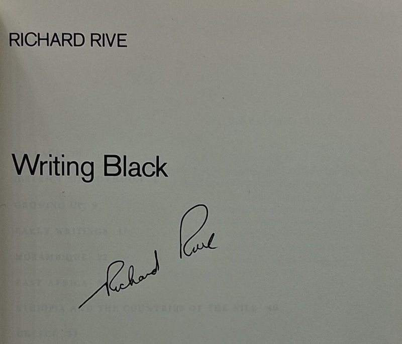 Writing Black