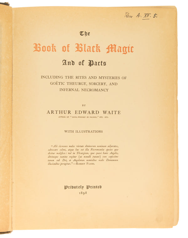 The Book of Black Magic and of Pacts