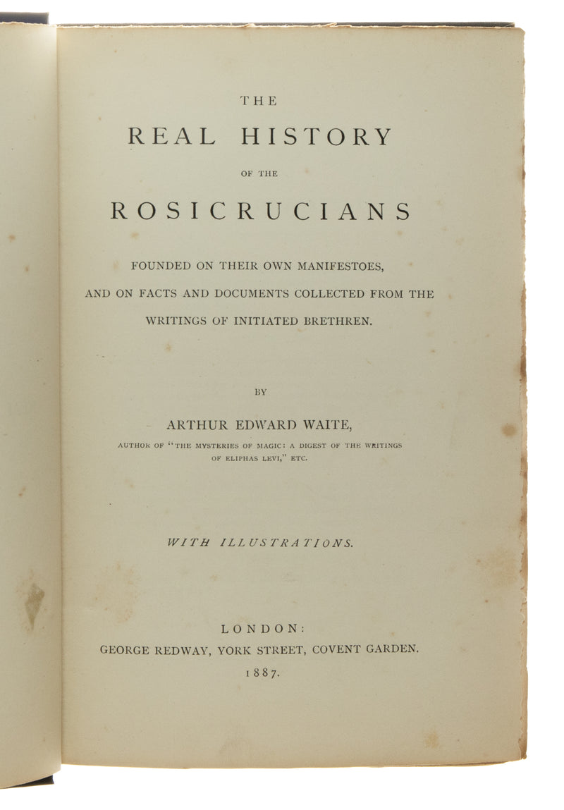 The Real History of the Rosicrucians