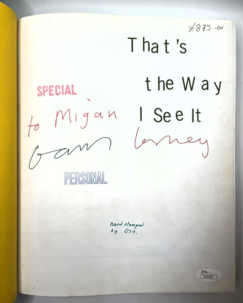 That's the Way I See It by David Hockney