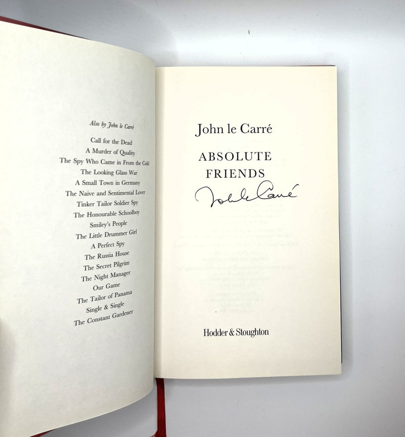 Absolute Friends (U.K. First Edition)