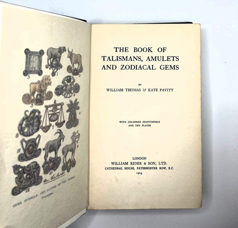 The Book of Talismans, Amulets and Zodiacal Gems.