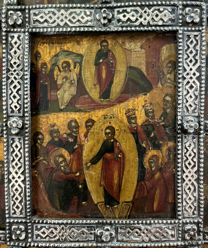 Russian Icon - 'The Twelve Feasts'