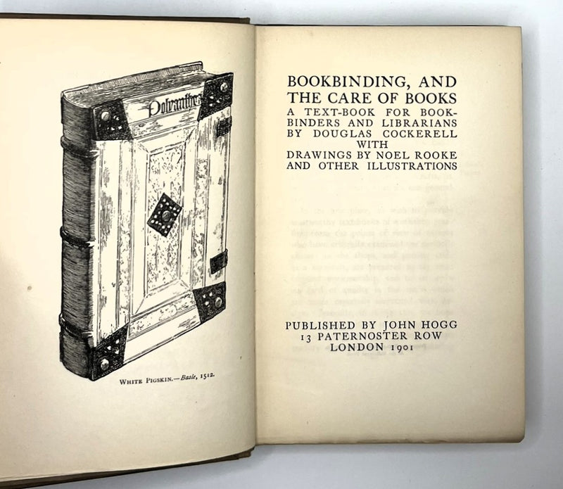 The Artistic Crafts Series of Technical Handbooks: No. 1 Bookbinding