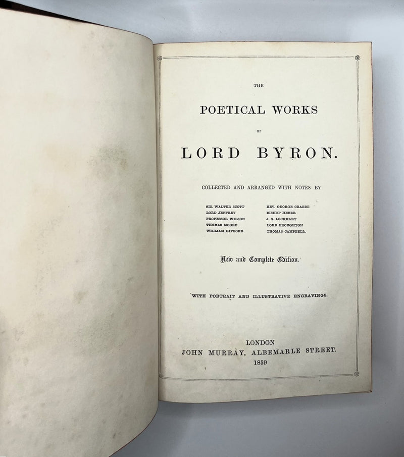 The Poetical Works of Lord Byron