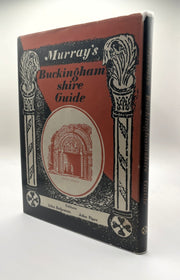 Book cover of 'Murray's Buckinghamshire Guide' with decorative elements on a white background