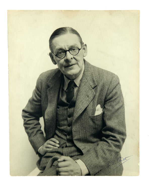 Portrait photograph of T.S.Eliot. 1955.