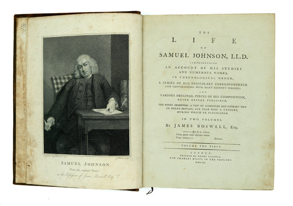 The Life of Samuel Johnson, LL.D. and The Principal Corrections and Additions to the First Edition of Mr Boswell's Life of Dr Johnson