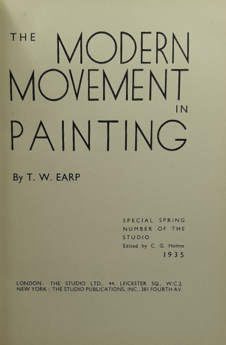 The Modern Movement in Painting