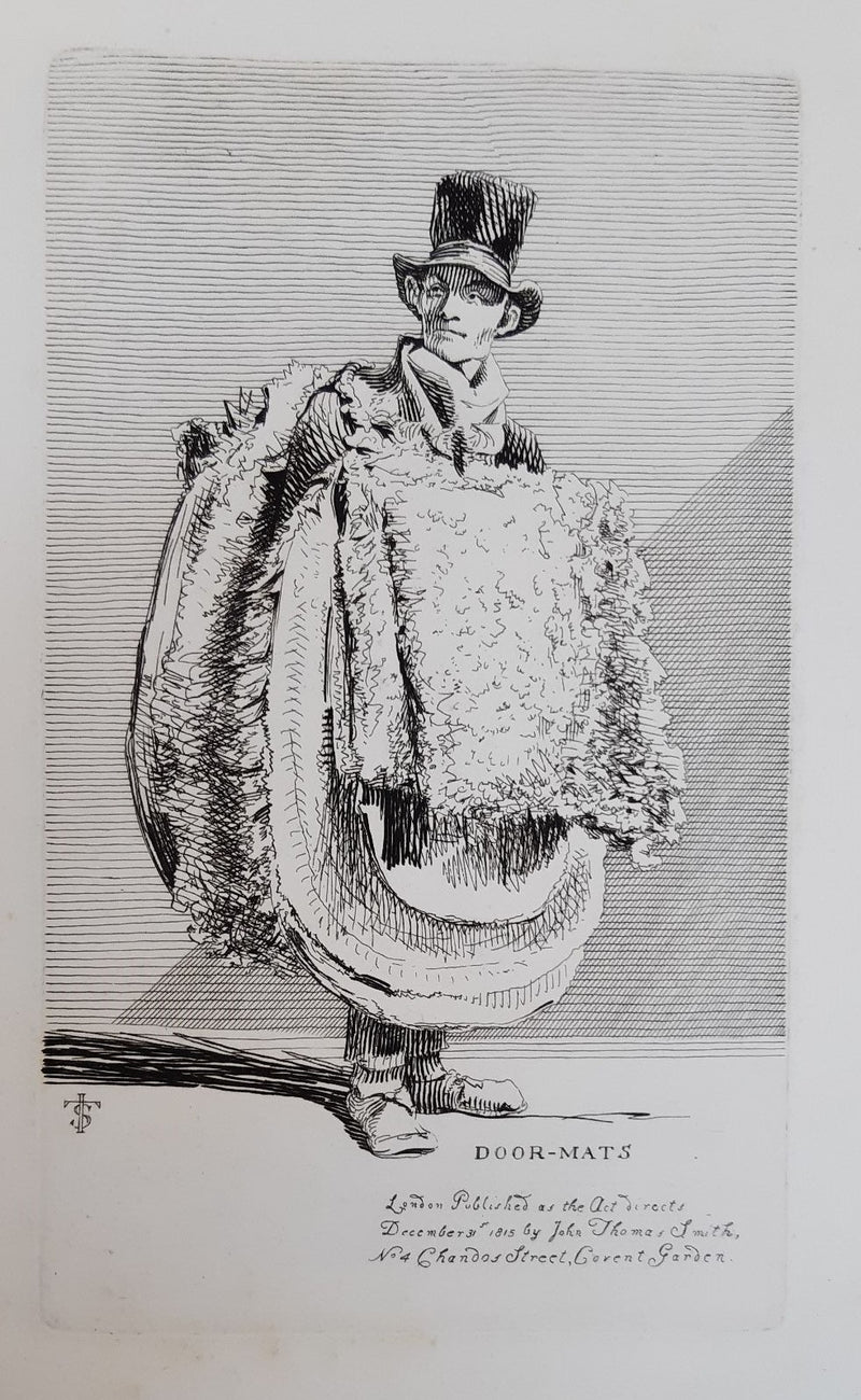 Etchings of Remarkable Beggars, Itinerant Traders and other Persons of Notoriety in London and its Environs