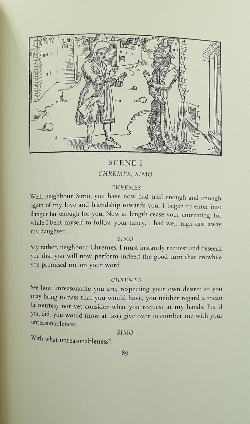 A Comedy of Terence called Andria.