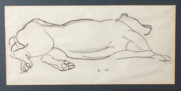 Study of a Sleeping Dog