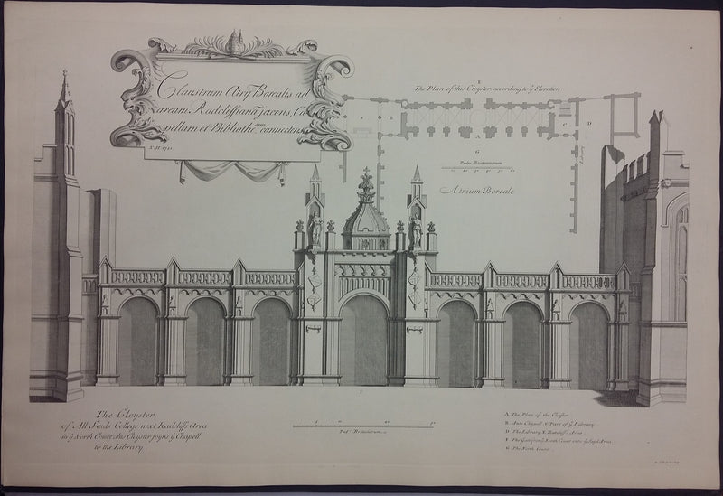 Architectural Designs for All Souls College Oxford