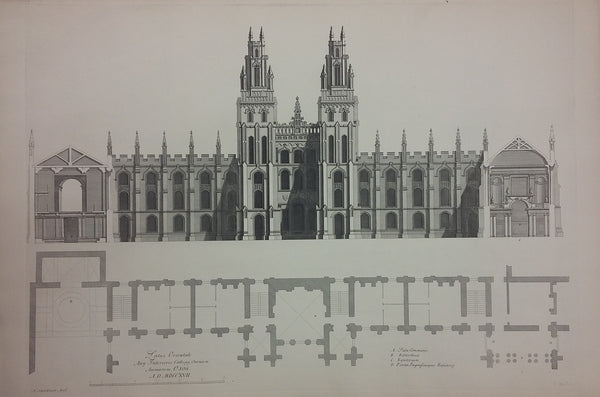 Architectural Designs for All Souls College Oxford