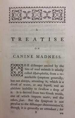 A Treatise on Canine Madness