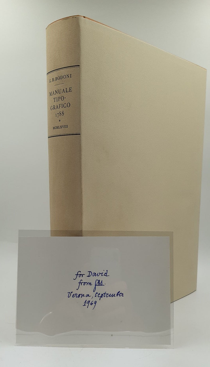 Manuale Tipografico.