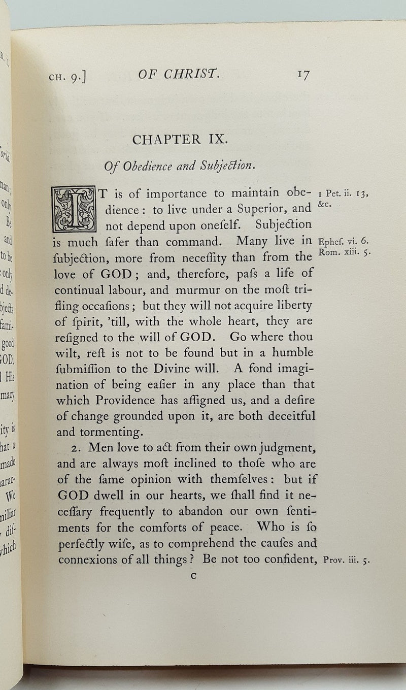 Of the Imitation of Jesus Christ
